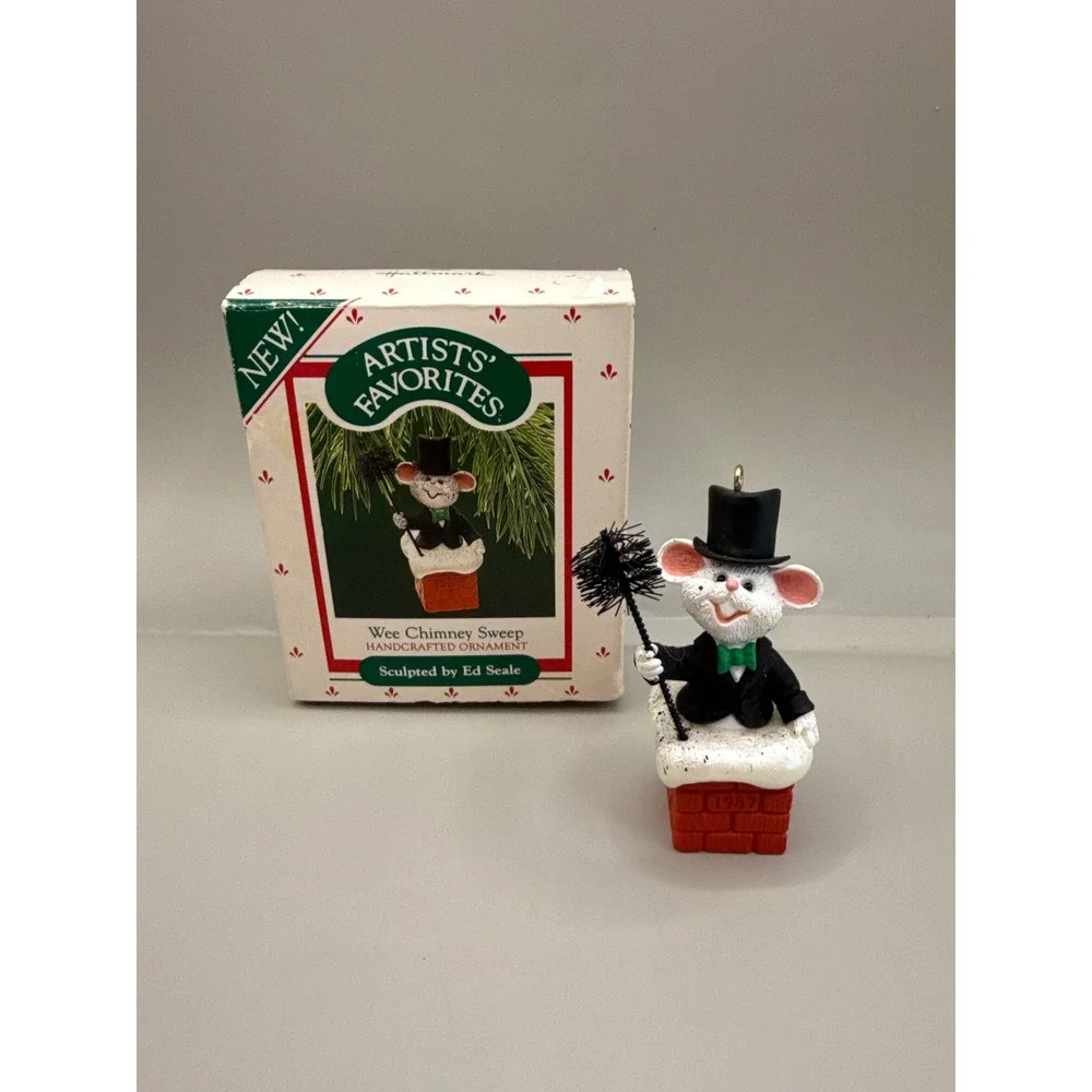 Hallmark Wee Chimney Sweep Artists' Favorites Sculpted and Signed by‎ Ed Seal